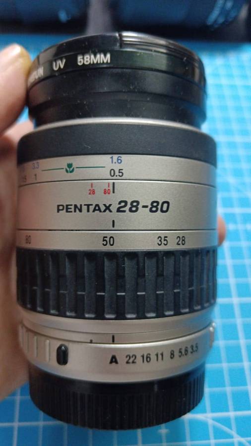 Pentax M28-80 lense