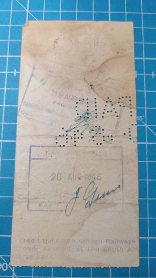 National bank 1946 cheque - R1 start!!!!!