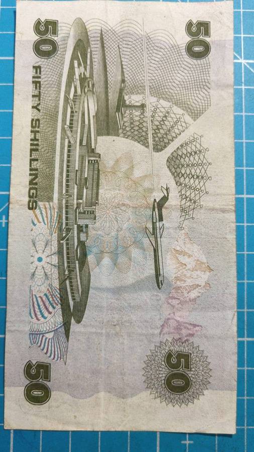 Kenya 50 Shillings note