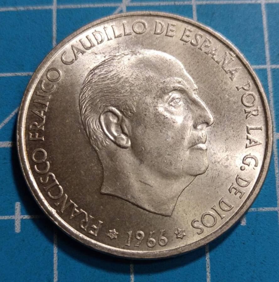 100 Pesetas 1966