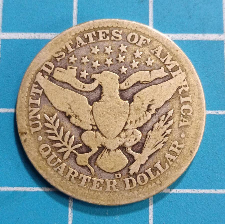 1909 quarter dollar
