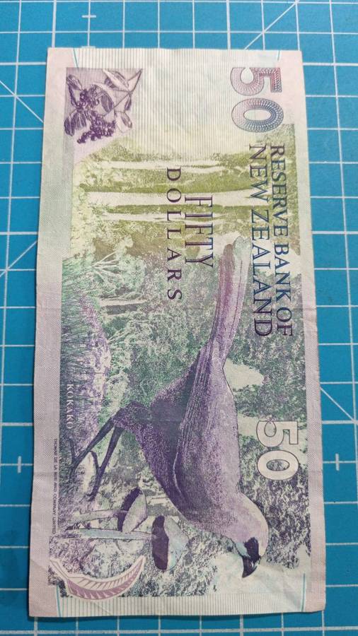 New Zealand $50 note