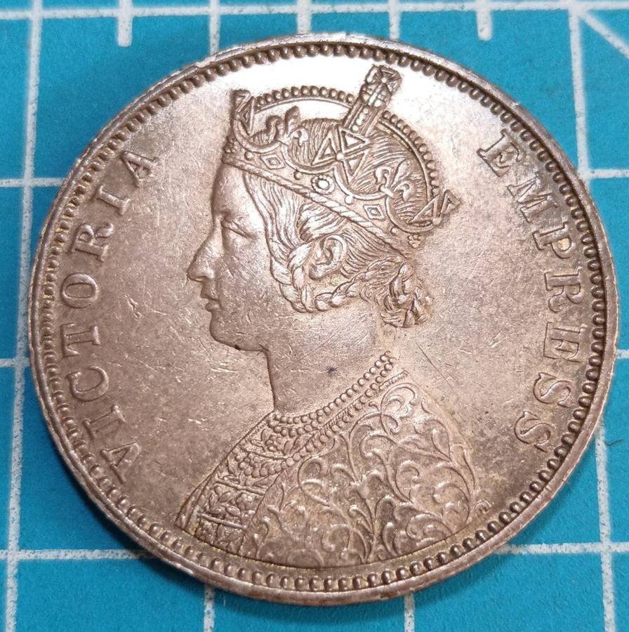 India 1 rupee 1900