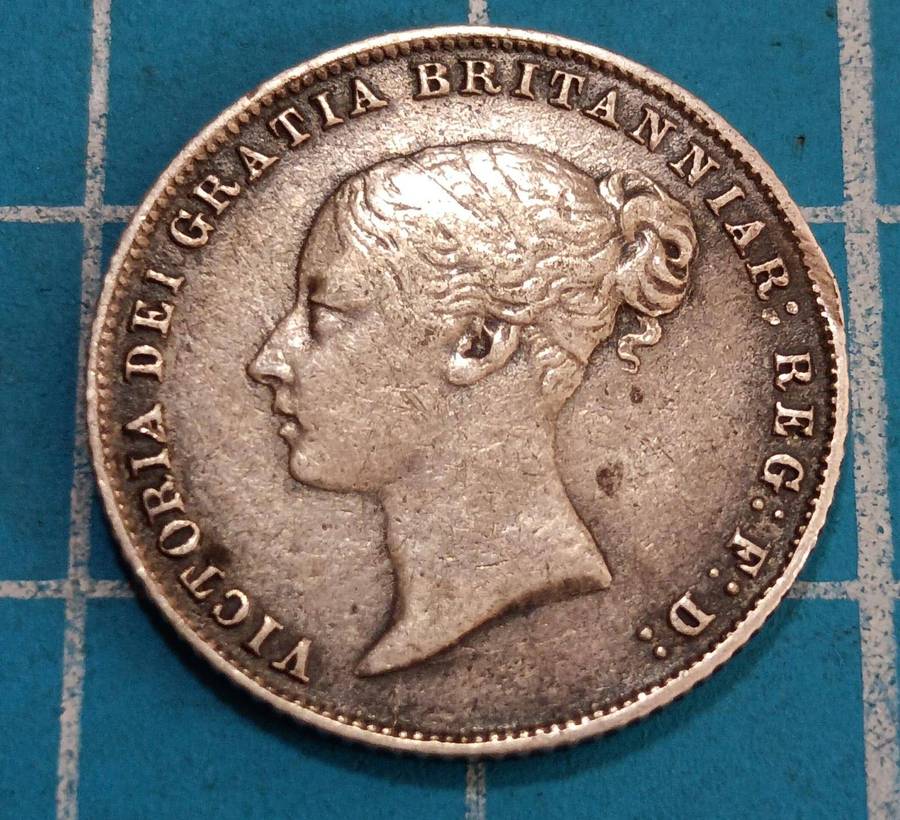 1859 six pence