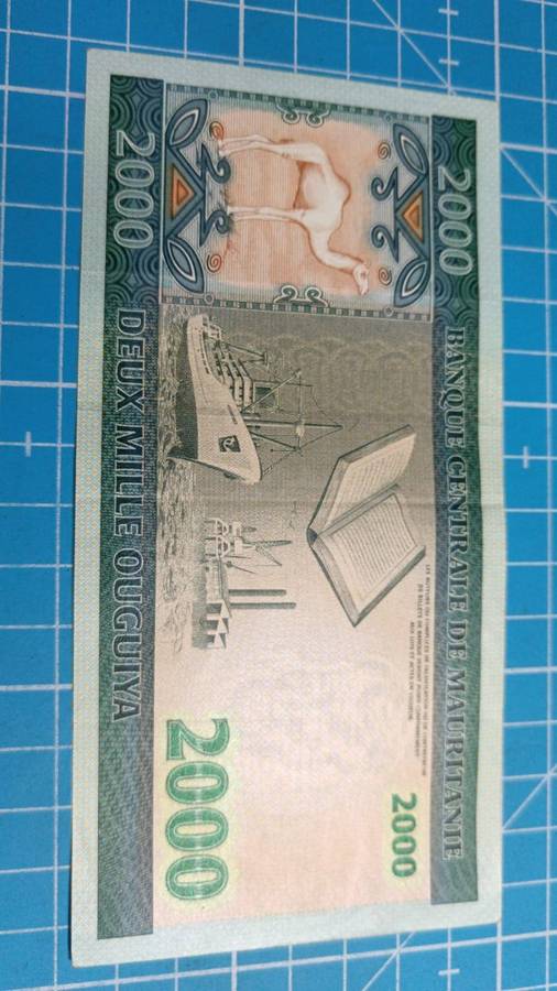 Mauritanie 2000 Ouguiya