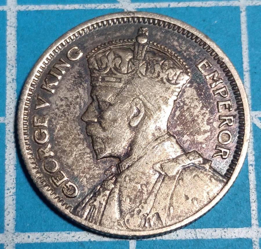 Southern Rhodesia 6 pence 1934