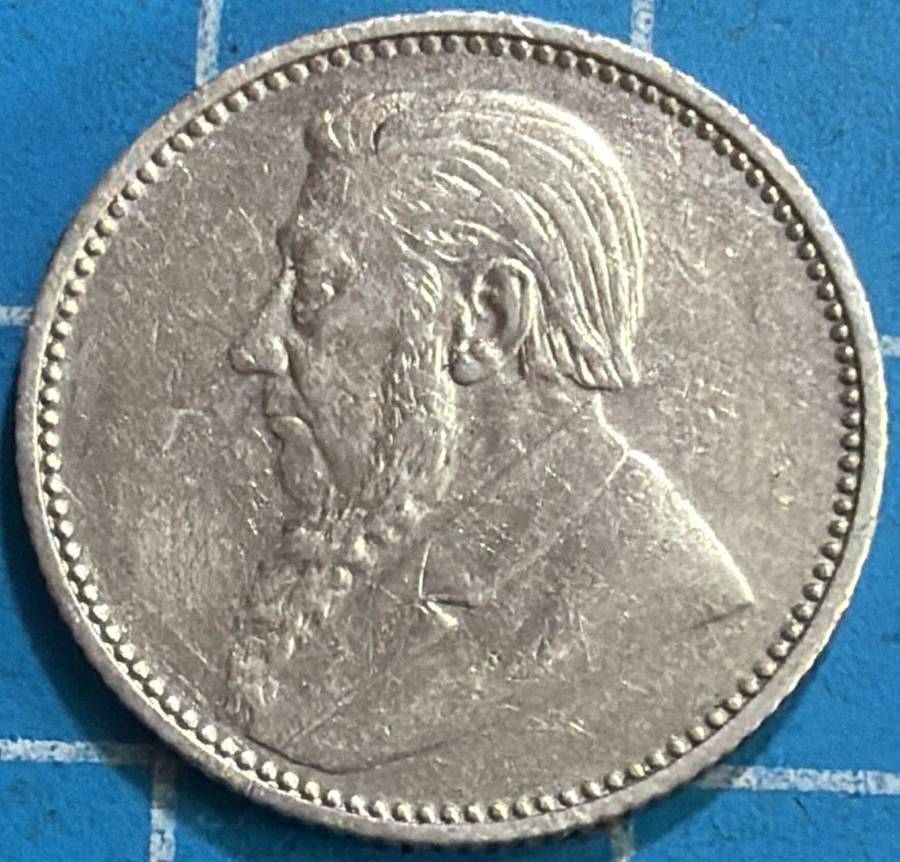1896 6 pence - silver