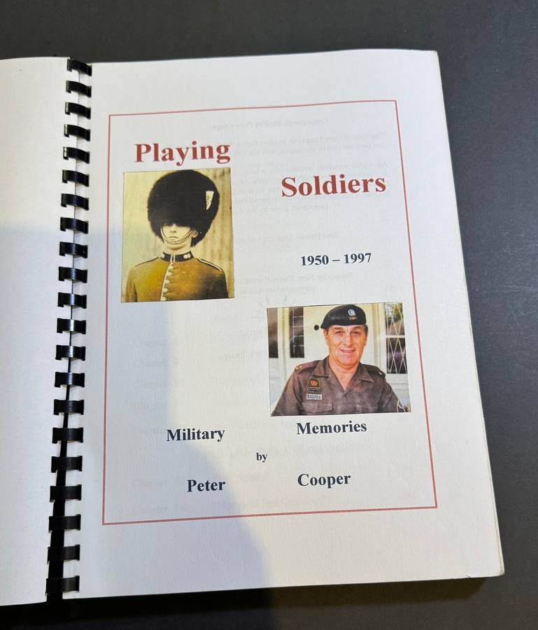 Rhodesia - A4 Size - Playing Soldiers ( Military Memories by Peter Cooper )