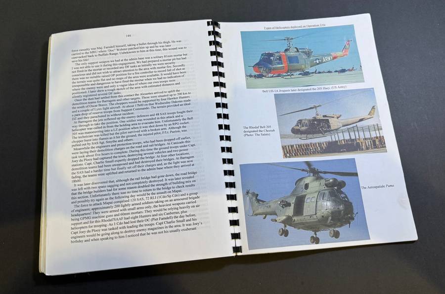 Rhodesia - A4 Size - Playing Soldiers ( Military Memories by Peter Cooper )
