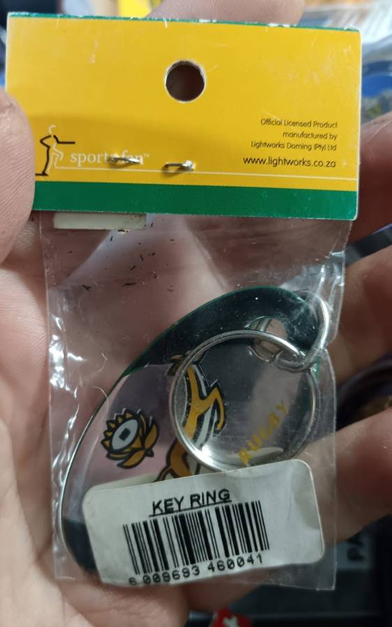 Springbok Rugby Key Chain