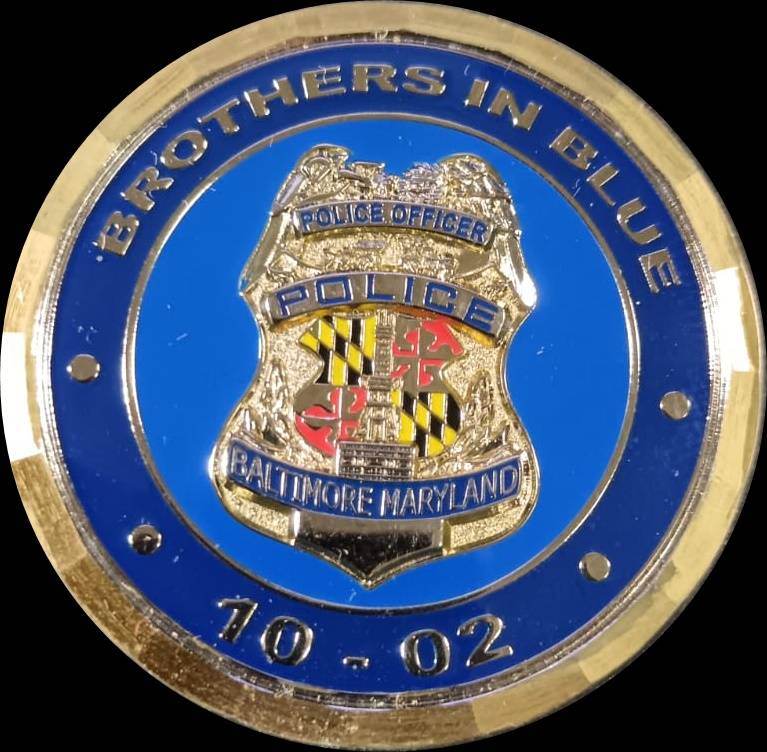 United States - Baltimore Police Challenge Coin