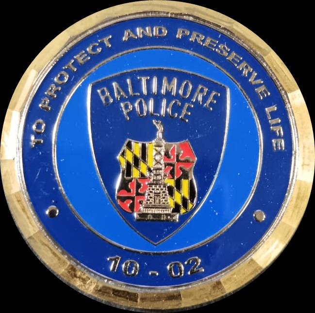 United States - Baltimore Police Challenge Coin