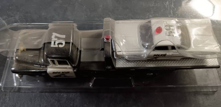 Police Truck and Trailer Model