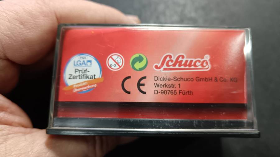 VW Beetle Model in Display Case