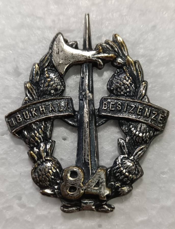 SADF - 84 Motorised Brigade HQ Cap Badge