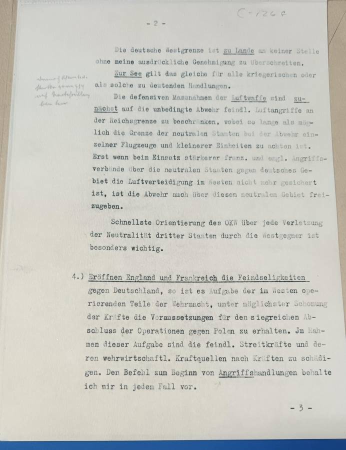 Unknown German Folder with Documents