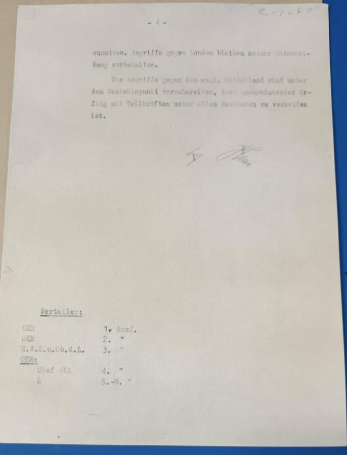 Unknown German Folder with Documents