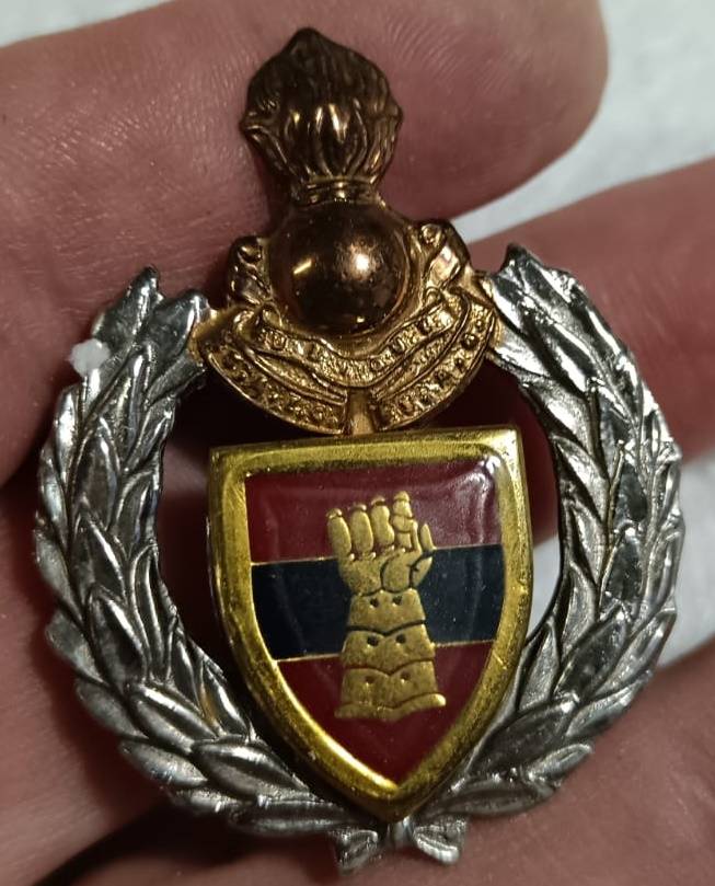 SADF - 15 Field Engineers Cap Badge