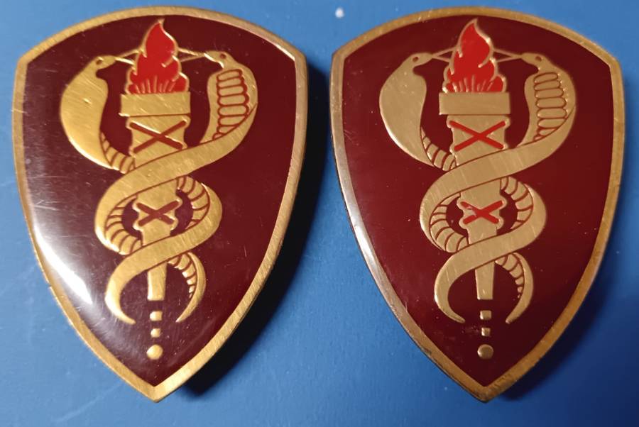 SADF - Medical Training Centre Shoulder Flash Pair
