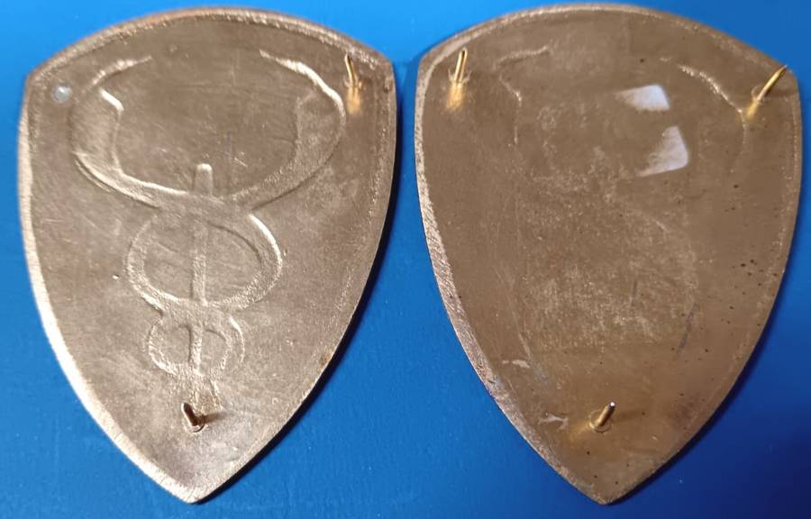 SADF - 2 Military Hospital Shoulder Flash Pair