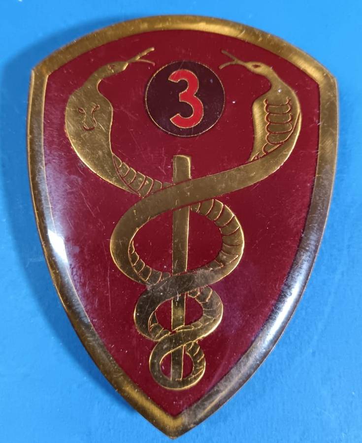 SADF - 3 Military Hospital Shoulder Flash