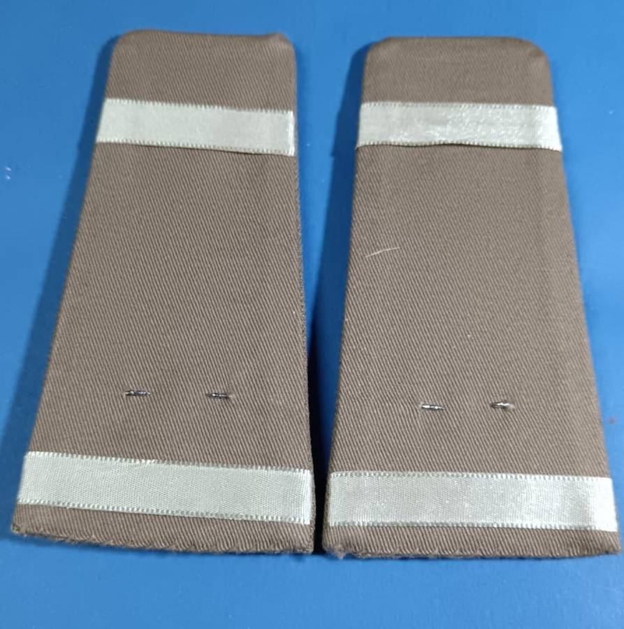 SADF - Army 2ND Lieutenant Slip on Ranks