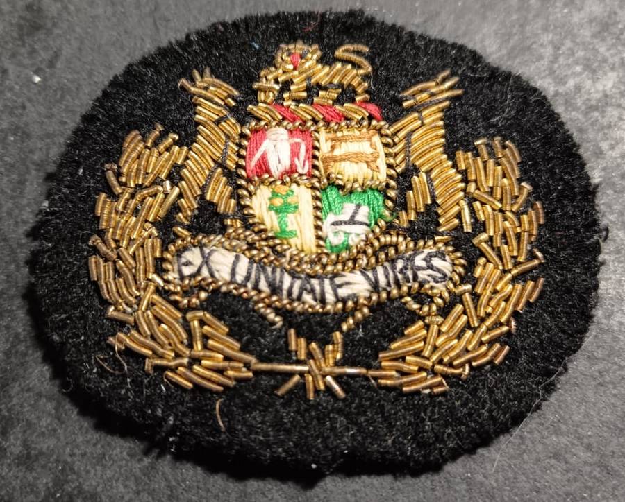 SADF - Warrant Officer Rank Badge ( Bullion Wire )