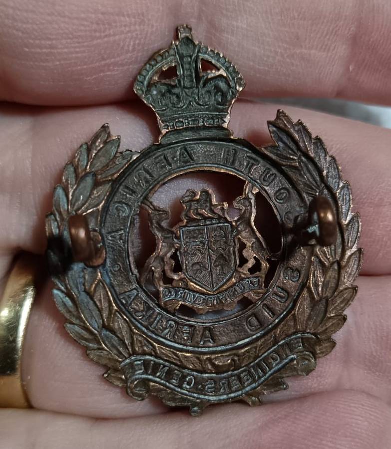 SADF - Engineers Cap Badge