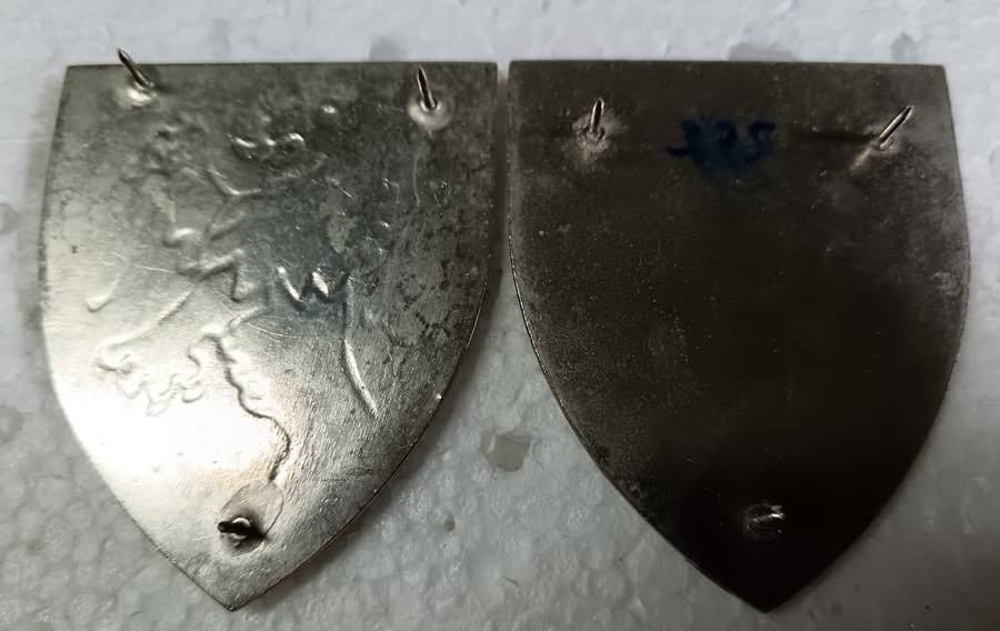 SADF - Koeberg Commando Shoulder Flash Pair
