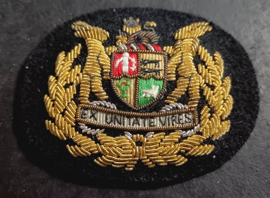 SADF - Navy Warrent Offier Rank Badge ( Bullion )