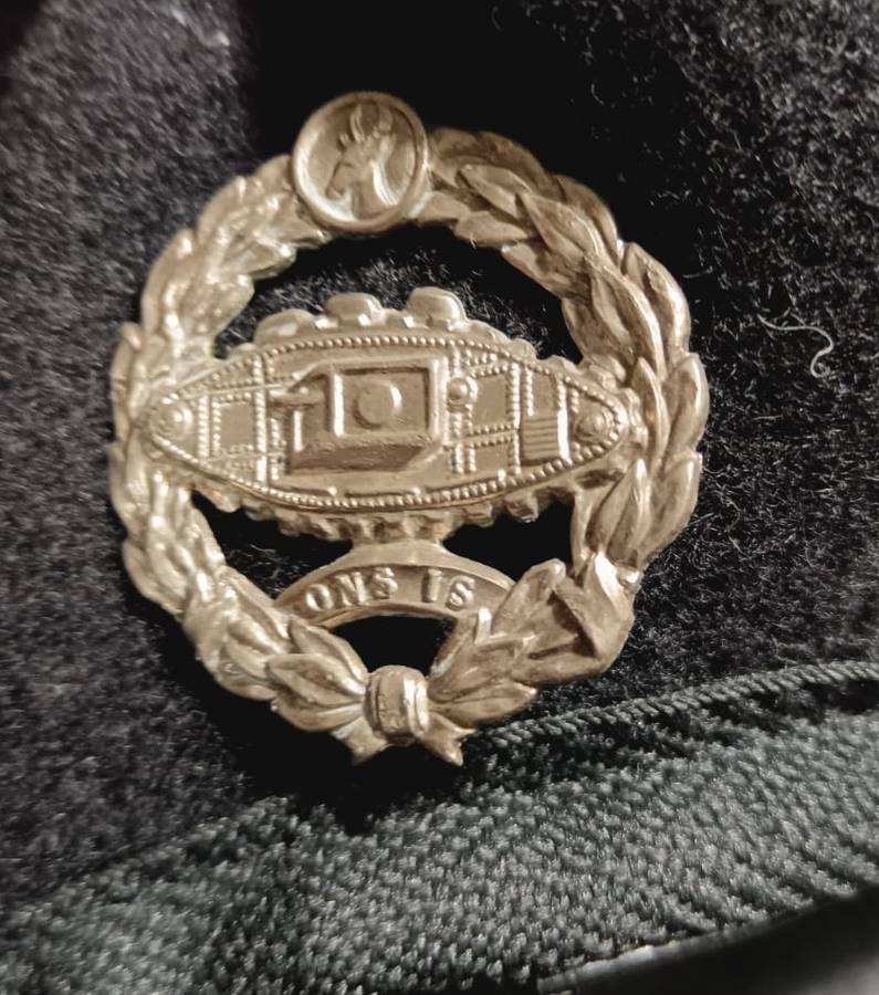 World War Two South African Tank Corps Cap Beret