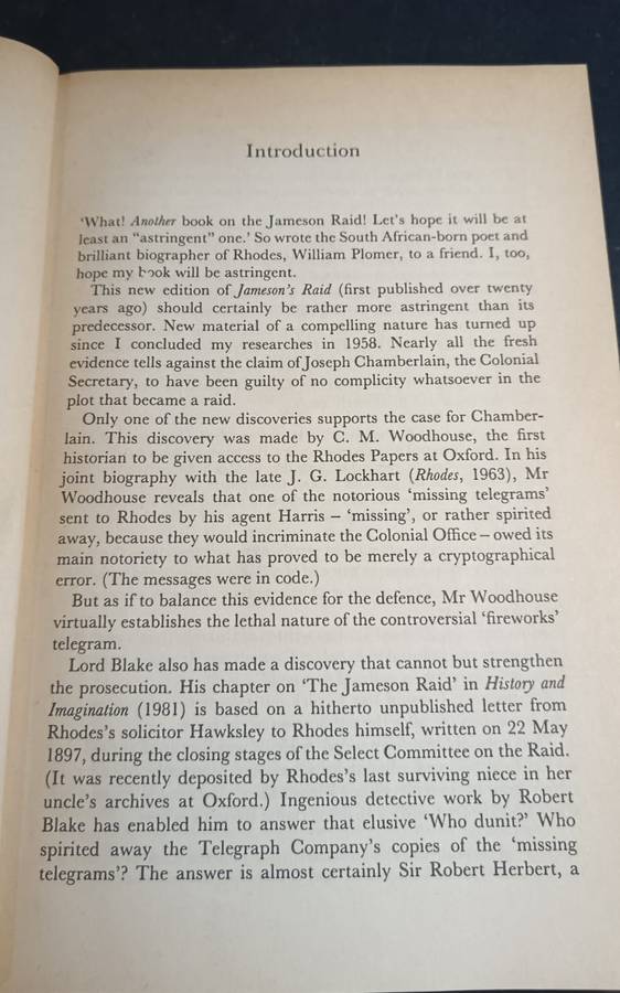 Jamesons Raid  Longford, Elizabeth