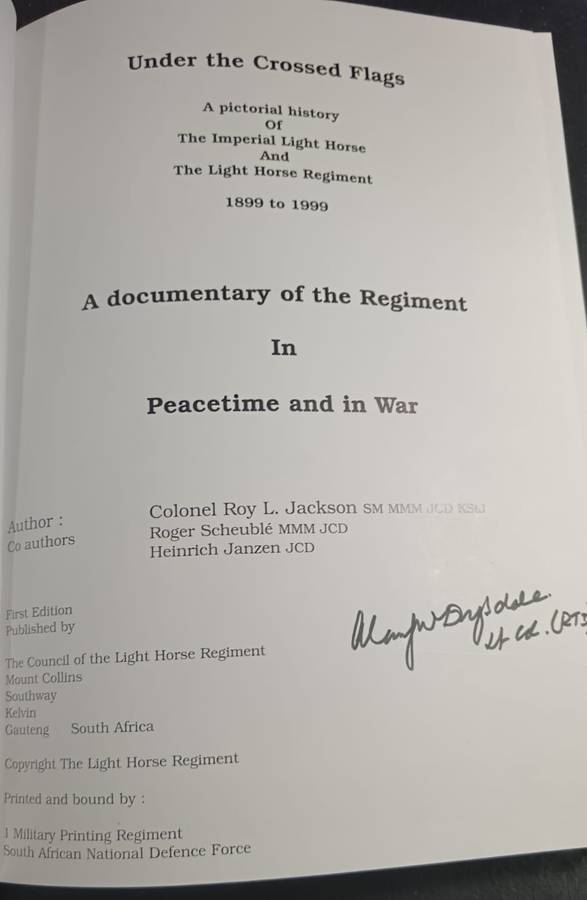 One Hundred Years of Regimental History - Under the Crossed Flags