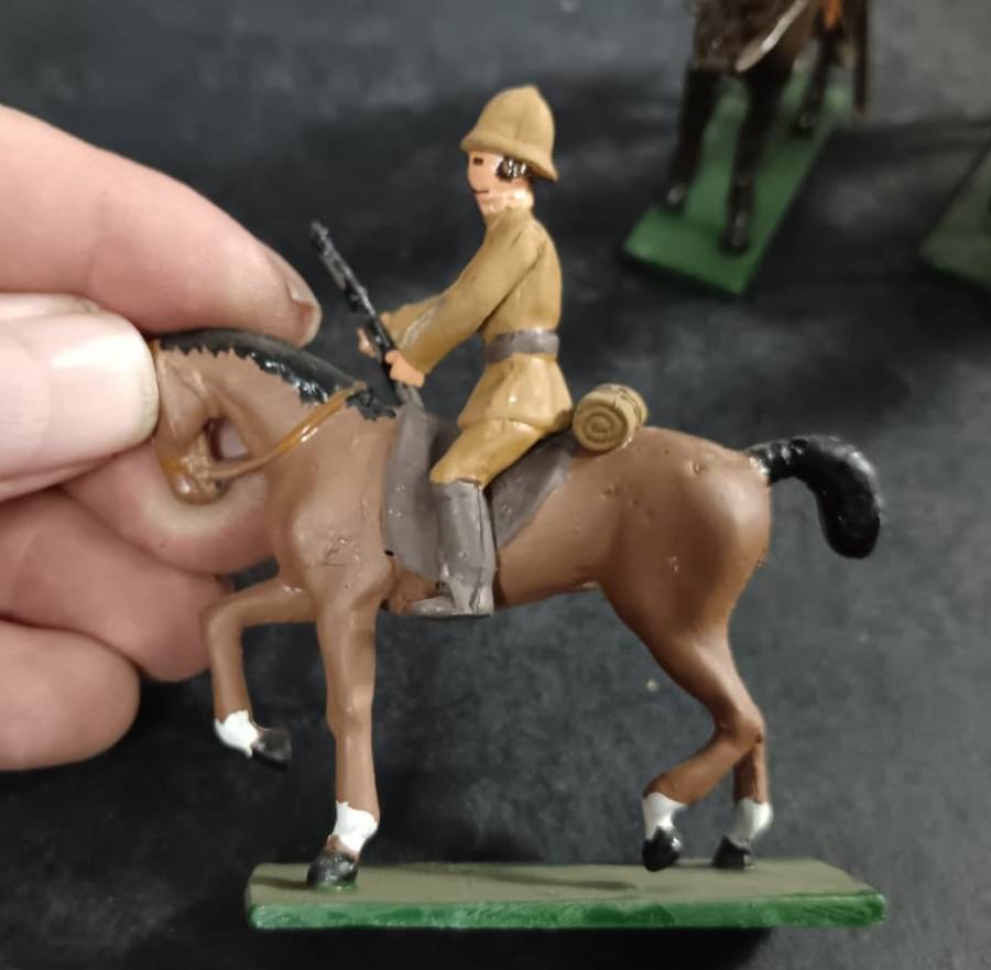 Collection of Detailed Lead Hand Painted Figurines/Soldiers