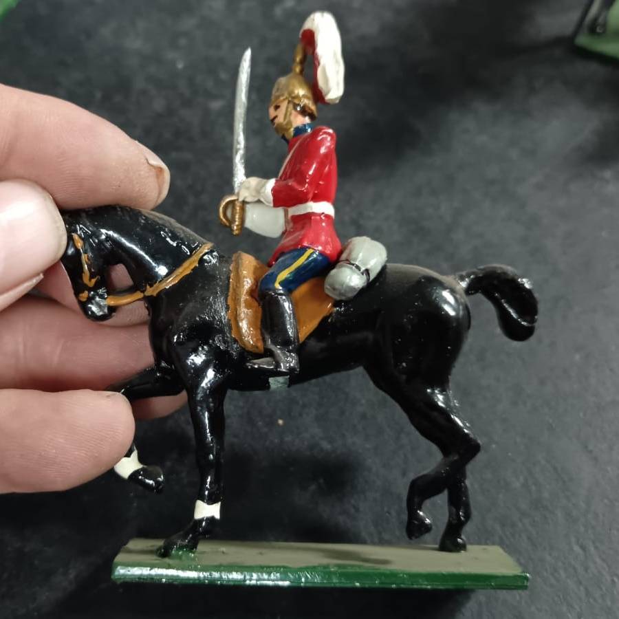 Collection of Detailed Lead Hand Painted Figurines/Soldiers