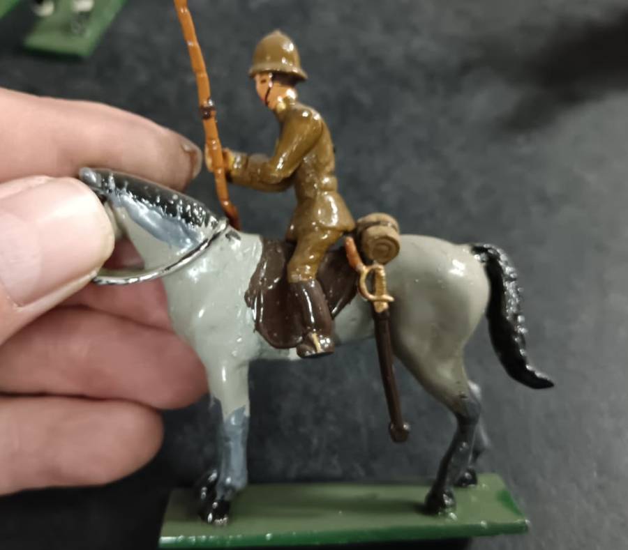 Collection of Detailed Lead Hand Painted Figurines/Soldiers
