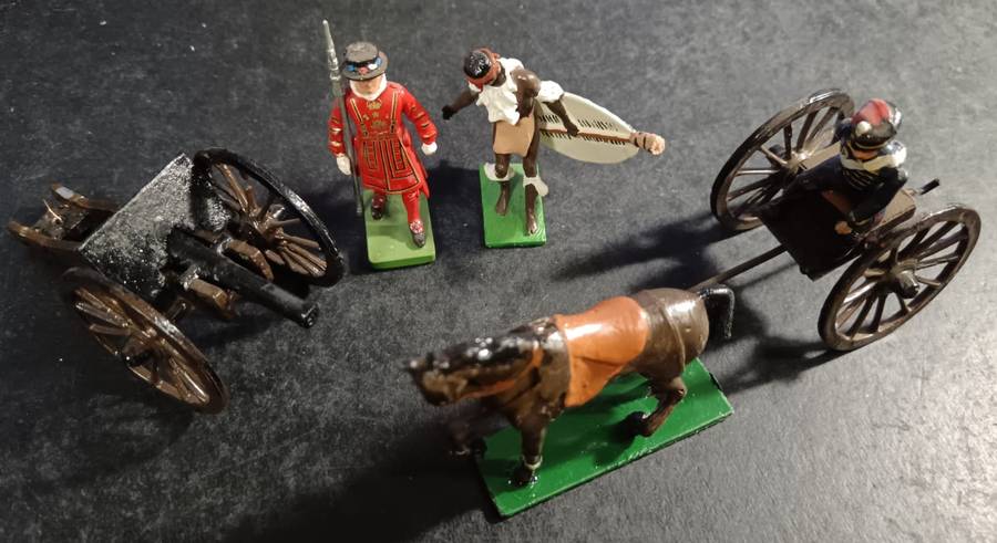 Collection of Detailed Lead Hand Painted Figurines/Soldiers