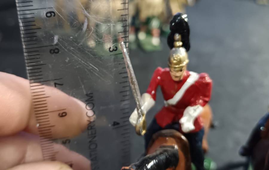 Collection of Detailed Lead Hand Painted Figurines/Soldiers