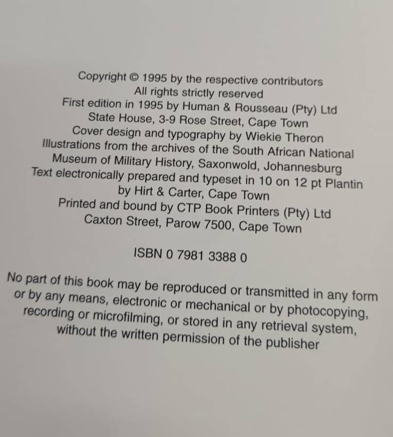 South Africa in World War II - A Pictorial History