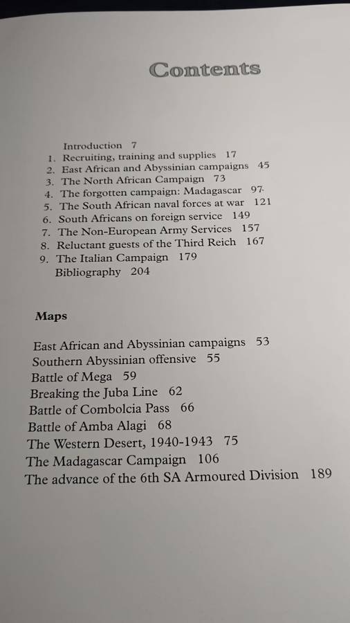 South Africa in World War II - A Pictorial History