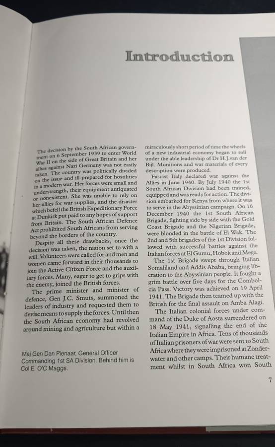 South Africa in World War II - A Pictorial History