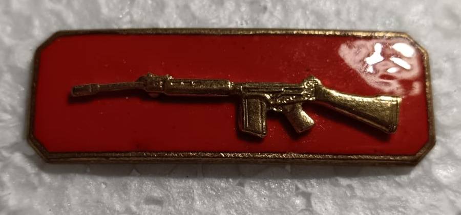 SADF - Gold Marksman Breast Badge