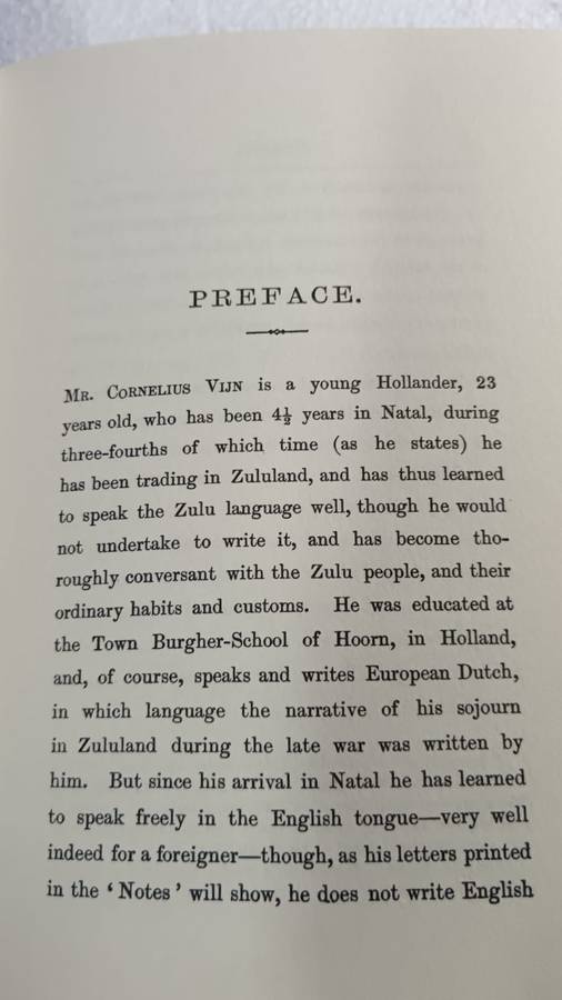Cetshwayo's Dutchman: Being the Private Journal of a White Trader in Zululand During the British