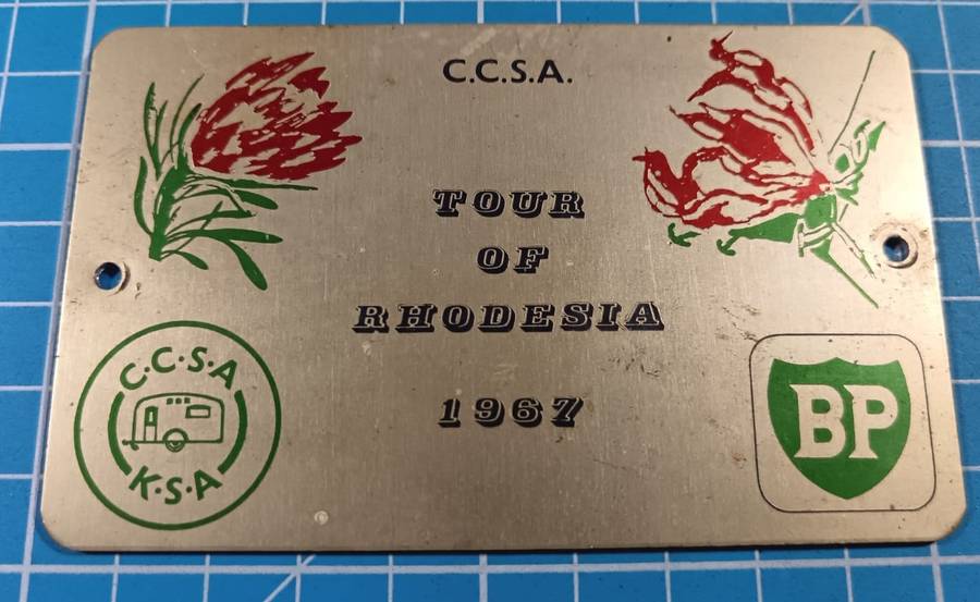 Rhodesia Caravan Club Momento
