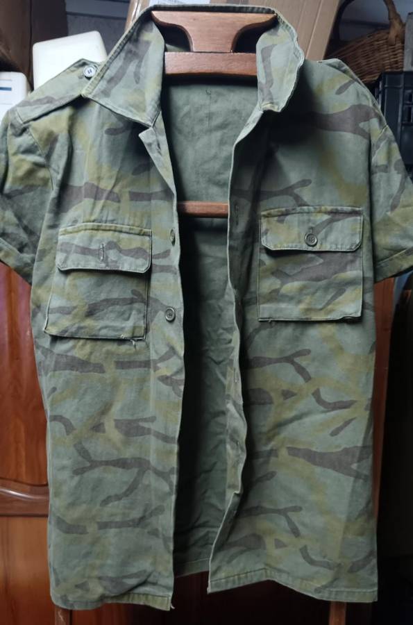 Straight out of Angola! SWAPO Camo Shirt - Very Rare!!