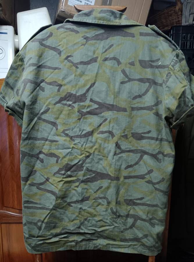 Straight out of Angola! SWAPO Camo Shirt - Very Rare!!