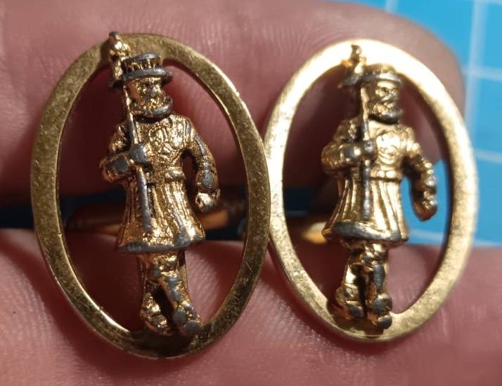 Vintage Beafeater Guard Cufflinks