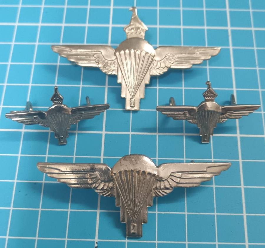 Zimbabwe - Parchute Battalion Cap and Collars