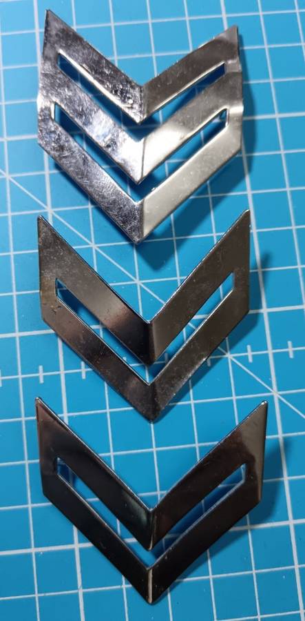 SADF - Metal Rank Badges