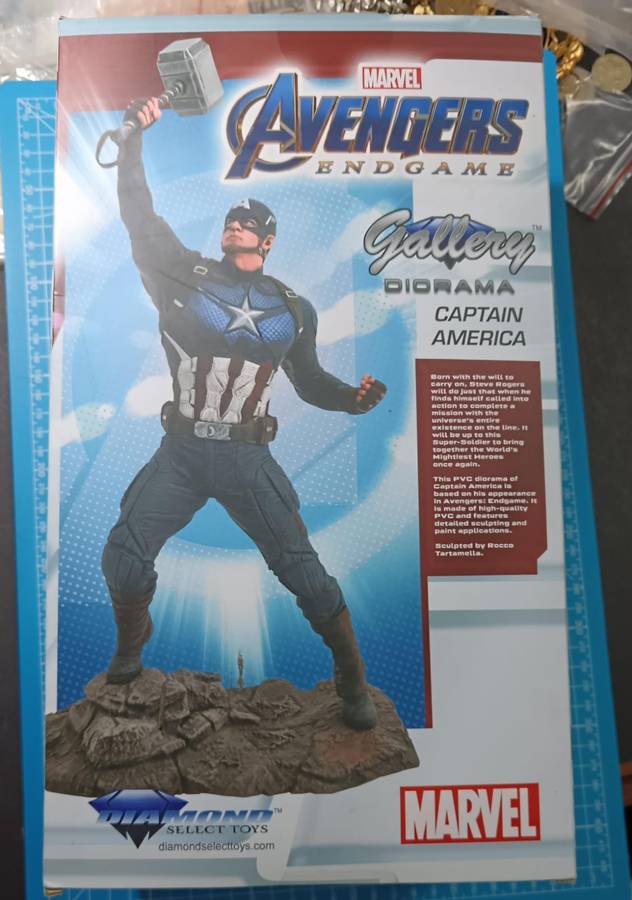 Avengers Endgame Marvel Gallery Captain America 9-Inch Collectible PVC Statue